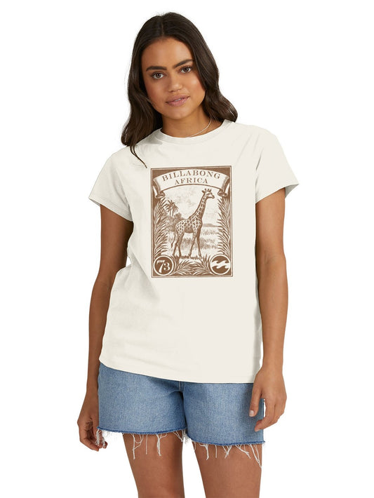 Billabong Ladies Giraffe Africa T-Shirt