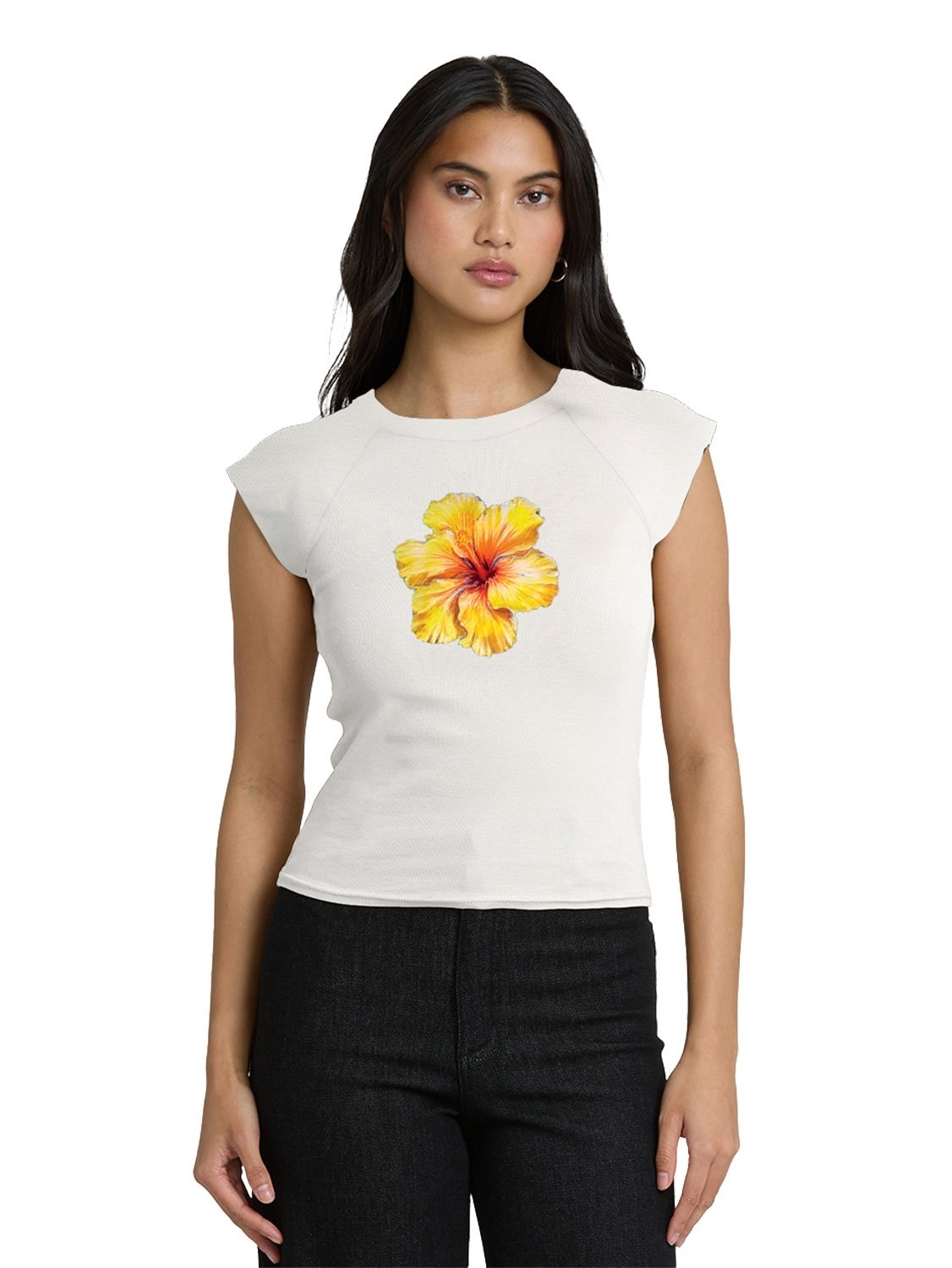 Billabong Ladies Hibiscus T-Shirt