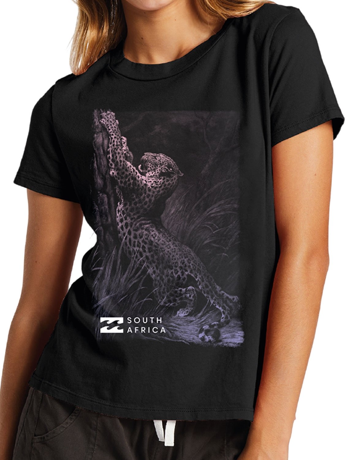 Billabong Girls Leopard SA T-Shirt