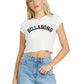 Billabong Ladies Revival Cropped T-Shirt