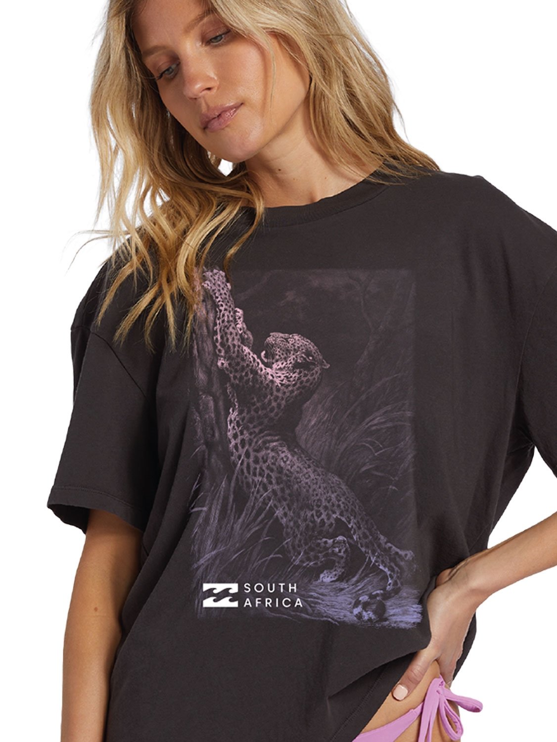 Billabong Ladies Leopard SA T-Shirt
