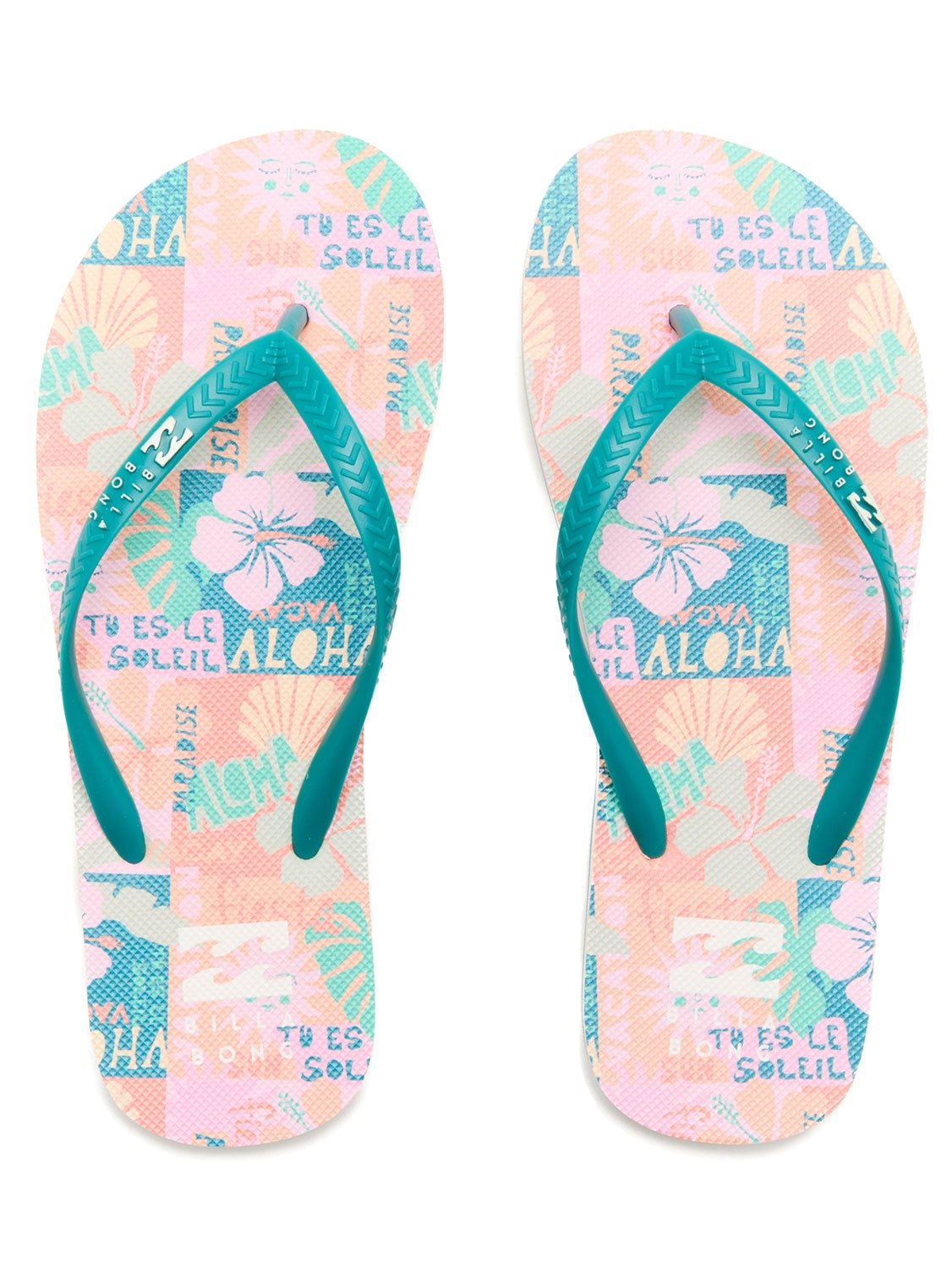 Billabong Ladies Fiji Print Flip Flops