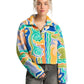Billabong Ladies Holiday Cropped Half Zip Warmer