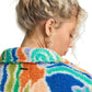 Billabong Ladies Holiday Cropped Half Zip Warmer