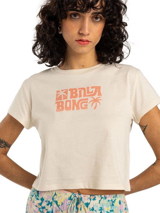 Billabong Ladies Tropic Break Cropped T-Shirt