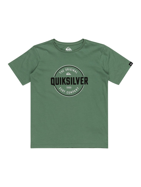 Quiksilver Boys Circle Up Short Sleeve T-Shirt
