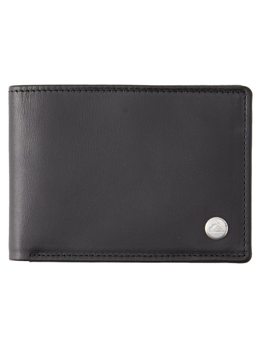 Quiksilver Men's Mack 2 Genuine Leather Tri-Fold Wallet