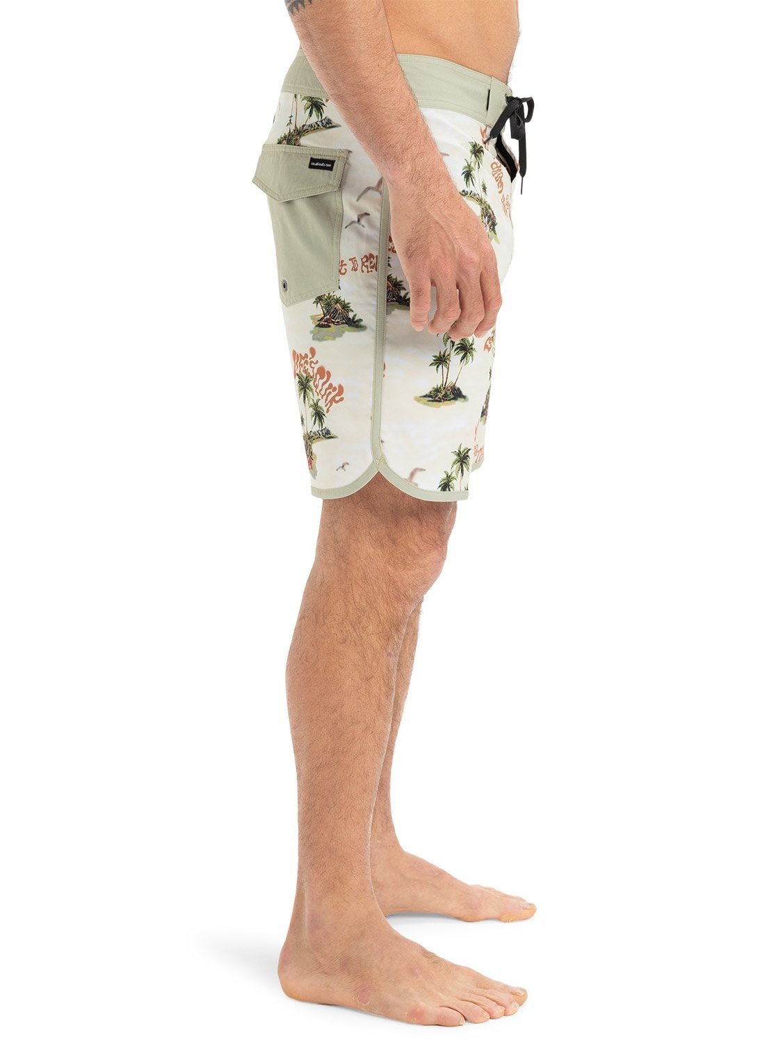 Quiksilver Men's Surfsilk Scallop 18" Boardshorts