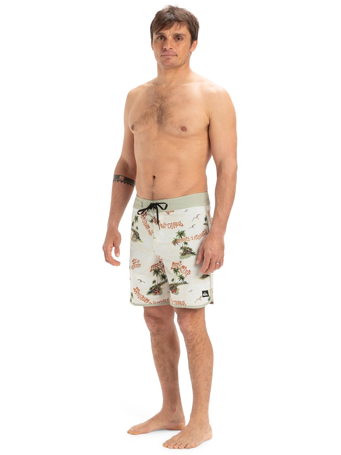 Quiksilver Men's Surfsilk Scallop 18" Boardshorts