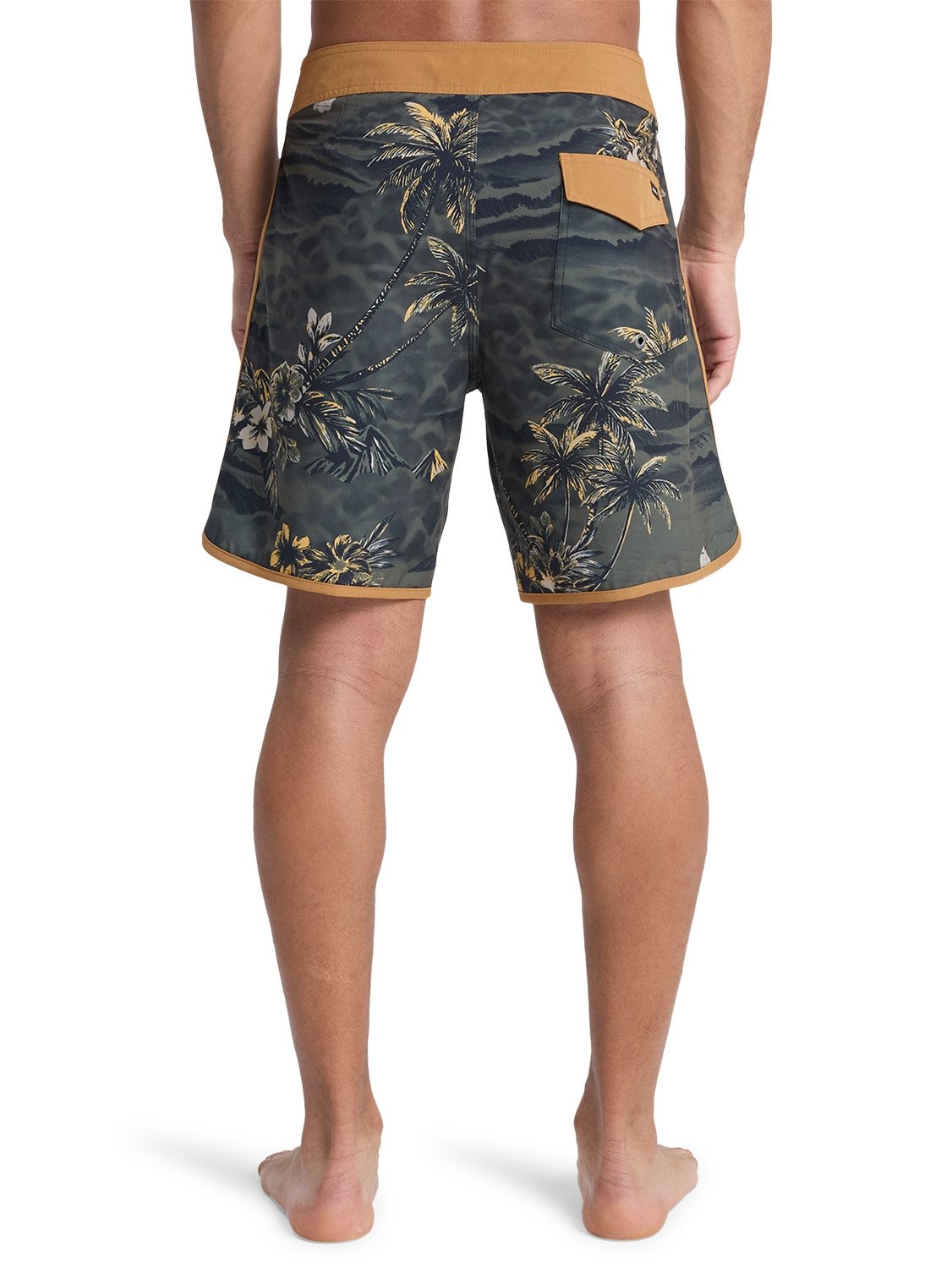 Quiksilver Men's Surfsilk Scallop 18" Boardshort