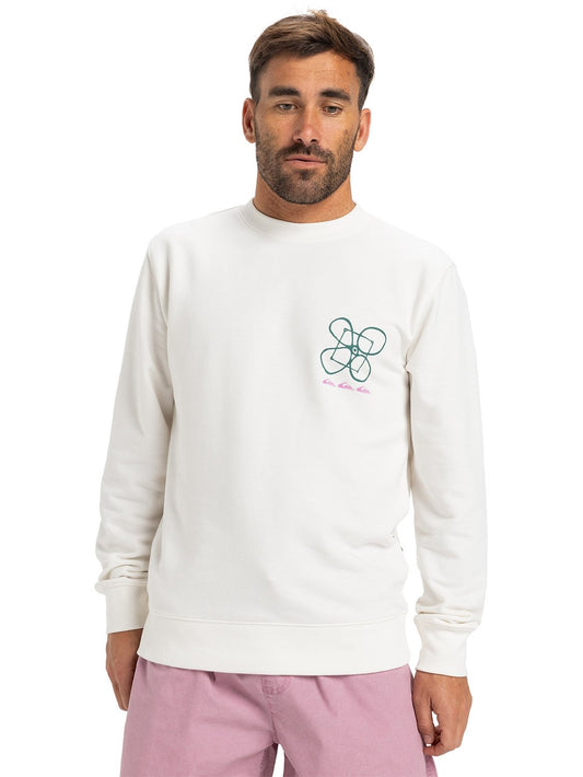Quiksilver Men's Graphic Mix Pullover