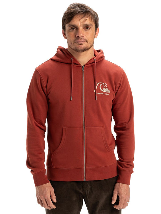 Quiksilver Men's Graphic Mix Hoodie