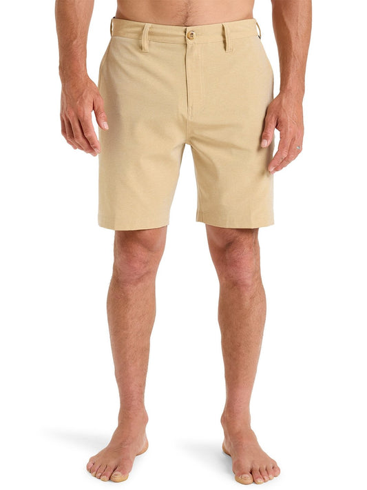 Quiksilver Men's Union Heather Amphibian 19" Hybrid Short