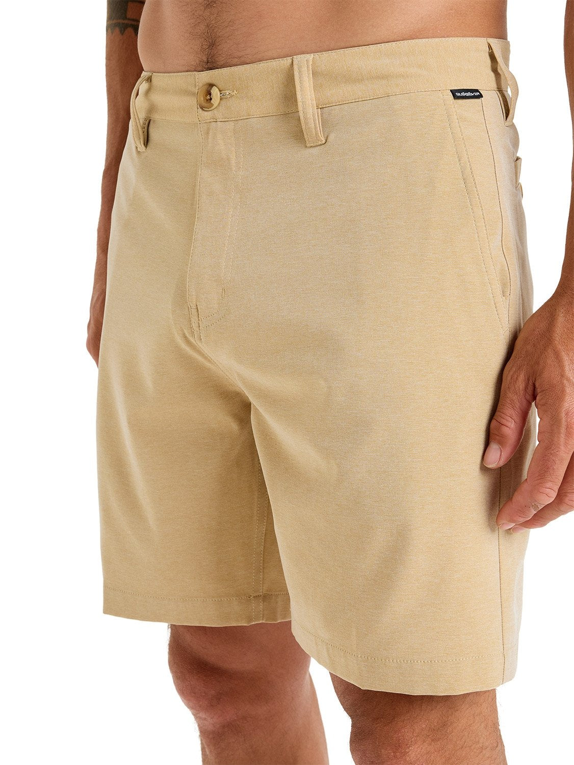Quiksilver Men's Union Heather Amphibian 19" Hybrid Short