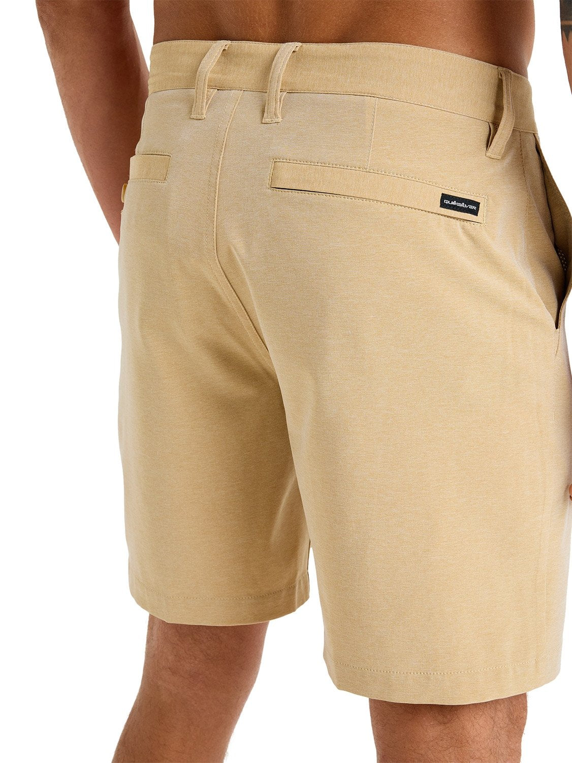 Quiksilver Men's Union Heather Amphibian 19" Hybrid Short