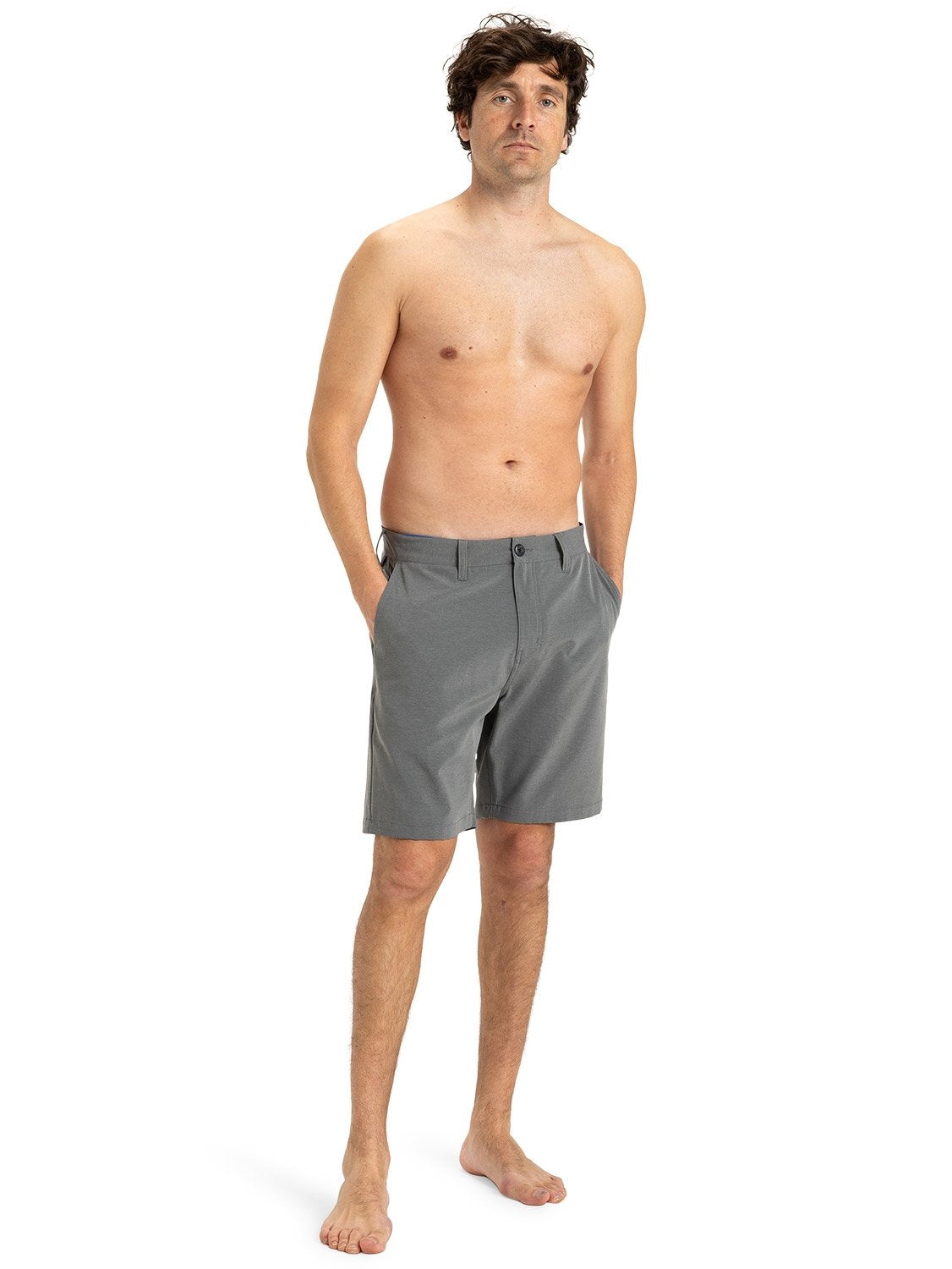Quiksilver Men's Union Heather Amphibian 19" Boardshort