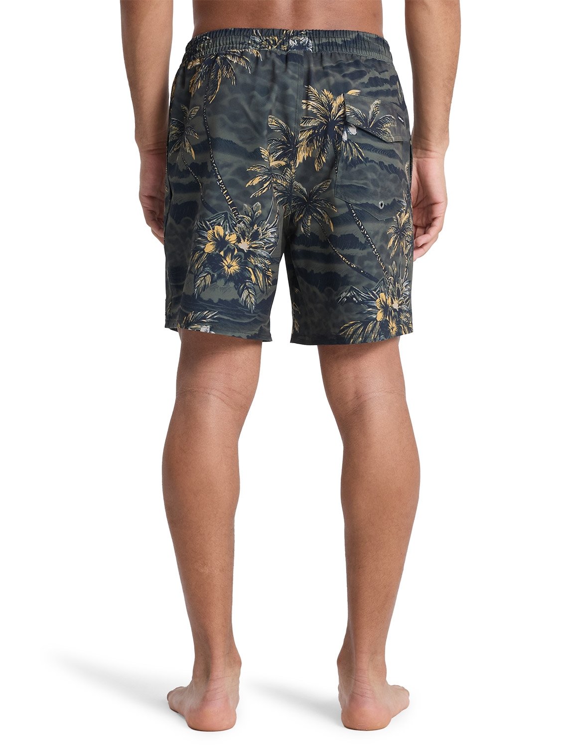 Quiksilver Men's Stretch Printed 17" Volley