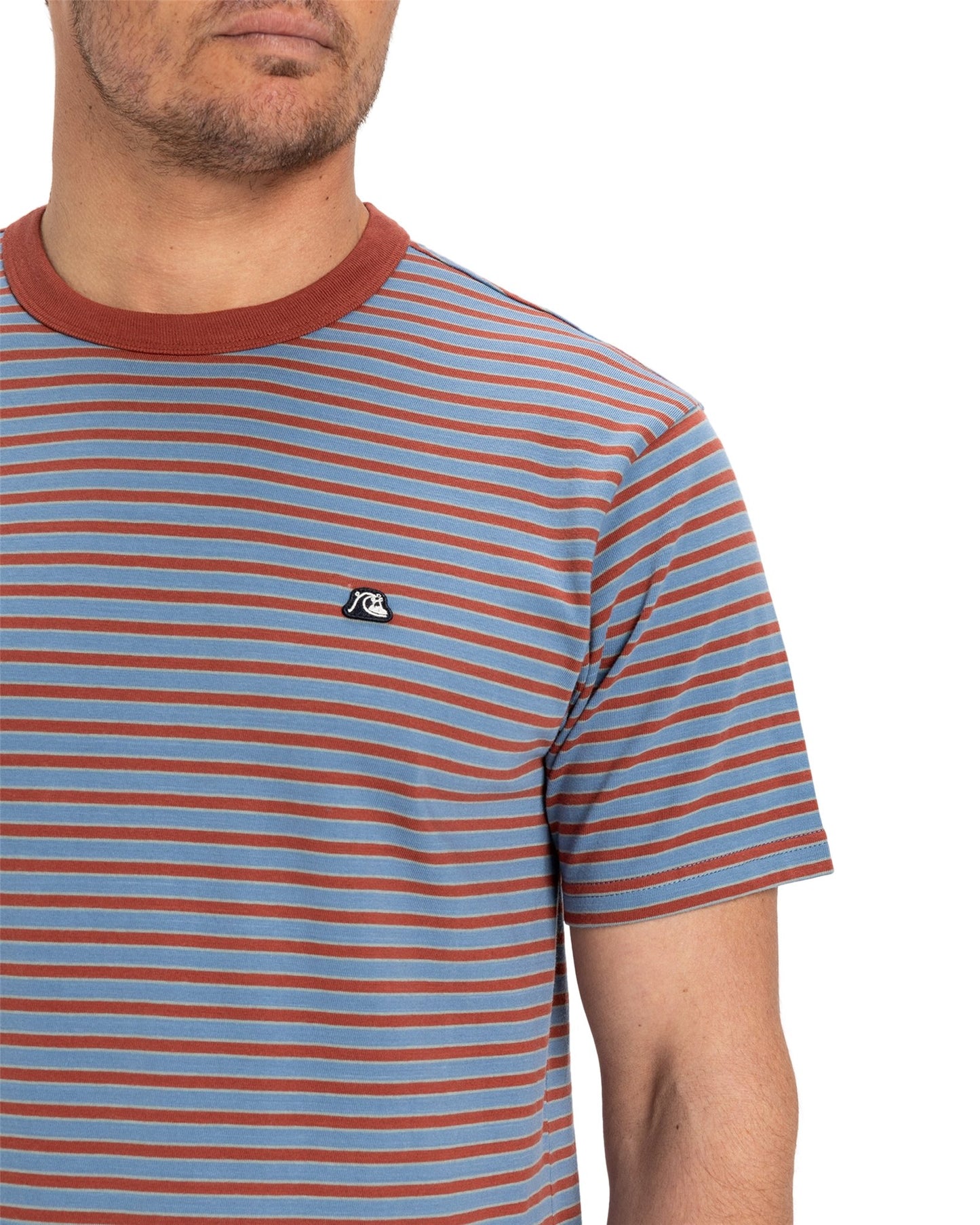 Quiksilver Men's DNA Stripe Knit T-Shirt