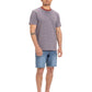 Quiksilver Men's DNA Stripe Knit T-Shirt