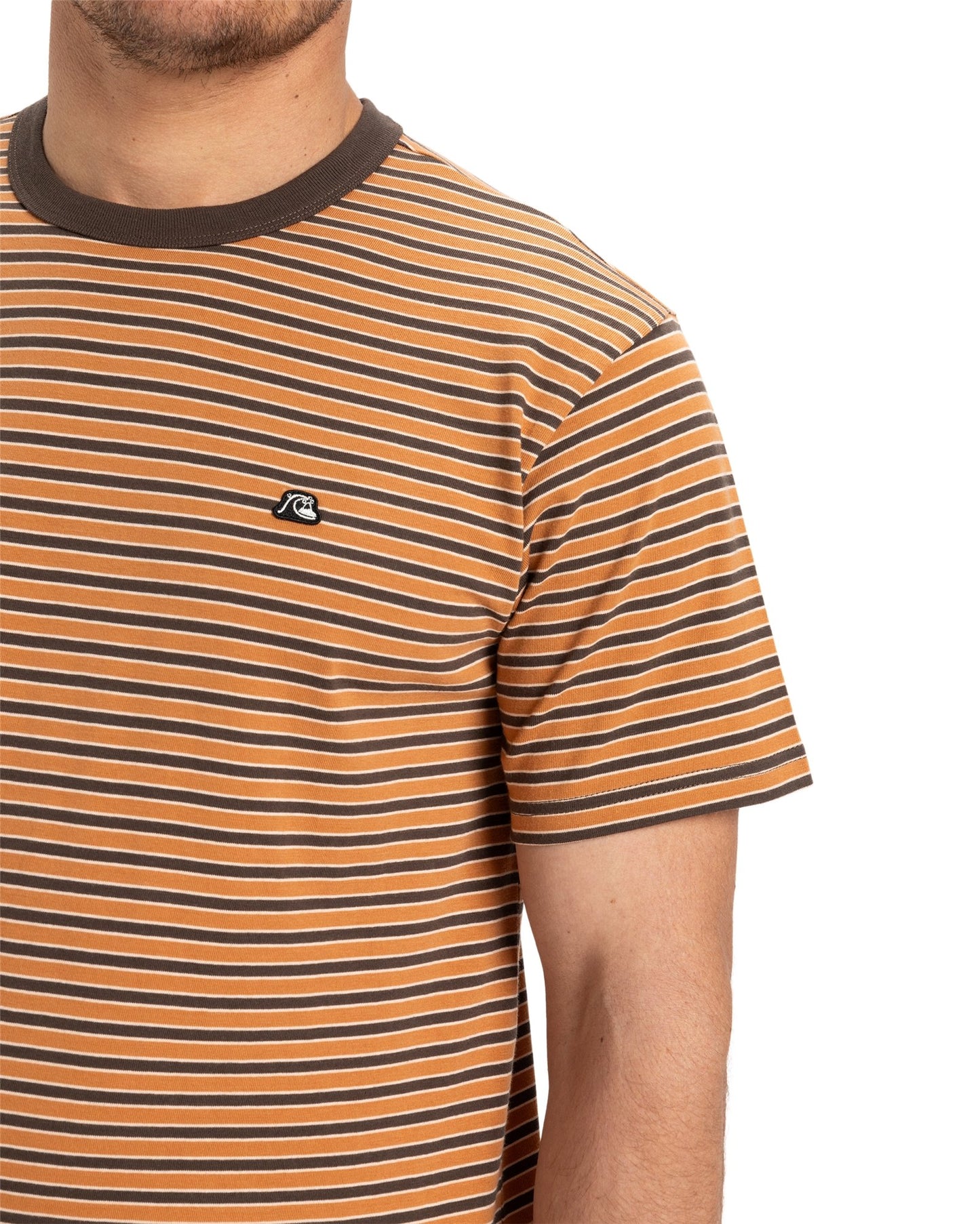 Quiksilver Men's DNA Stripe Knit T-Shirt