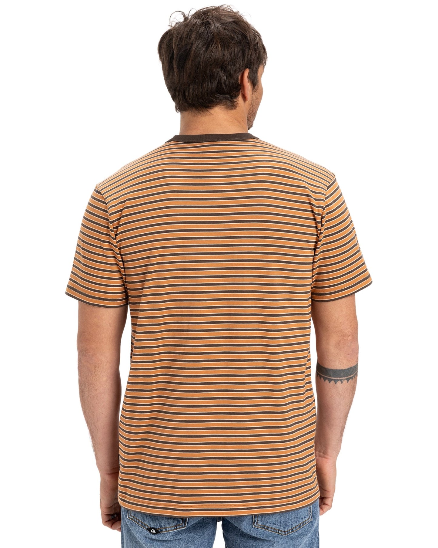 Quiksilver Men's DNA Stripe Knit T-Shirt