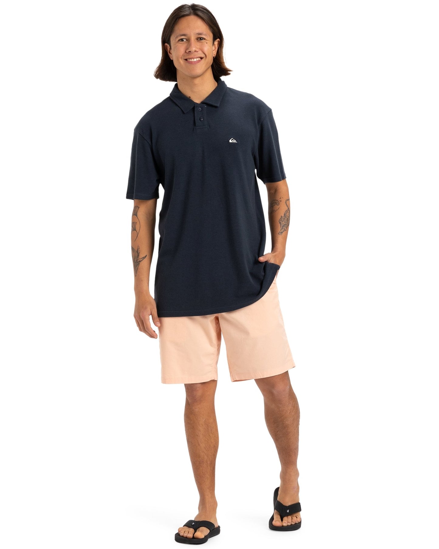 Quiksilver Men's Pique Polo Shirt