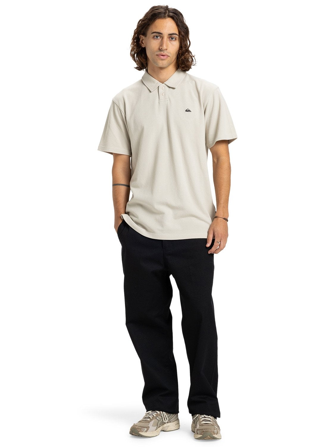 Quiksilver Mens Pique Polo Shirt