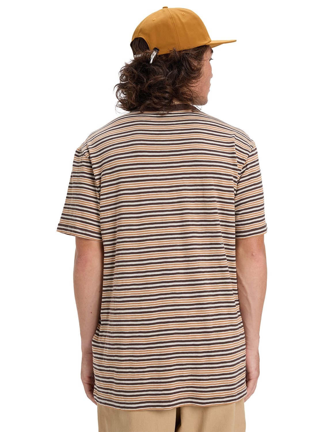 Quiksilver Mens Onyx Striped T-Shirt
