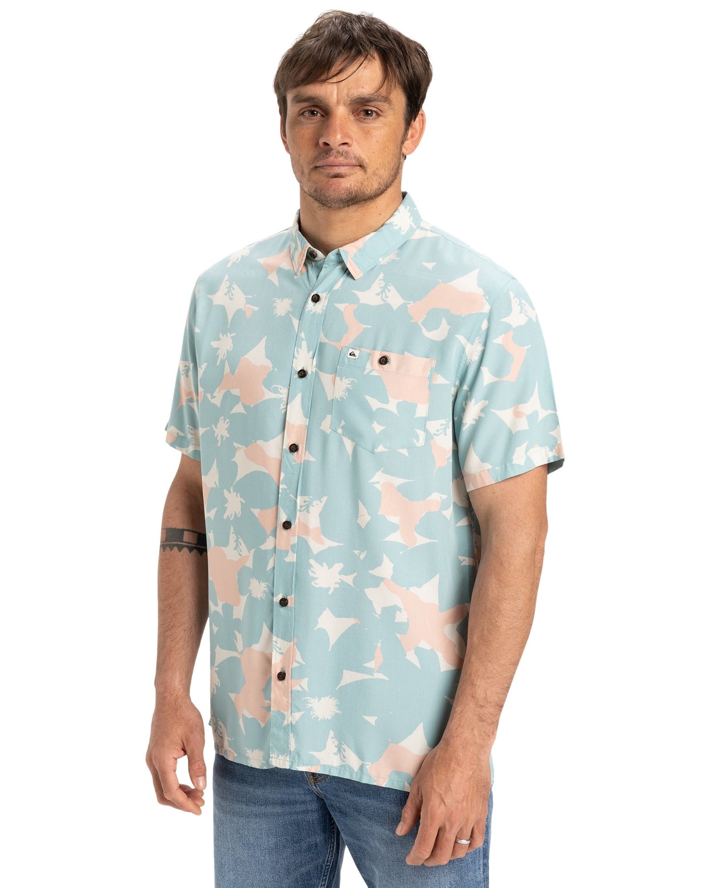 Quiksilver Men's Safe Paradise Shirt