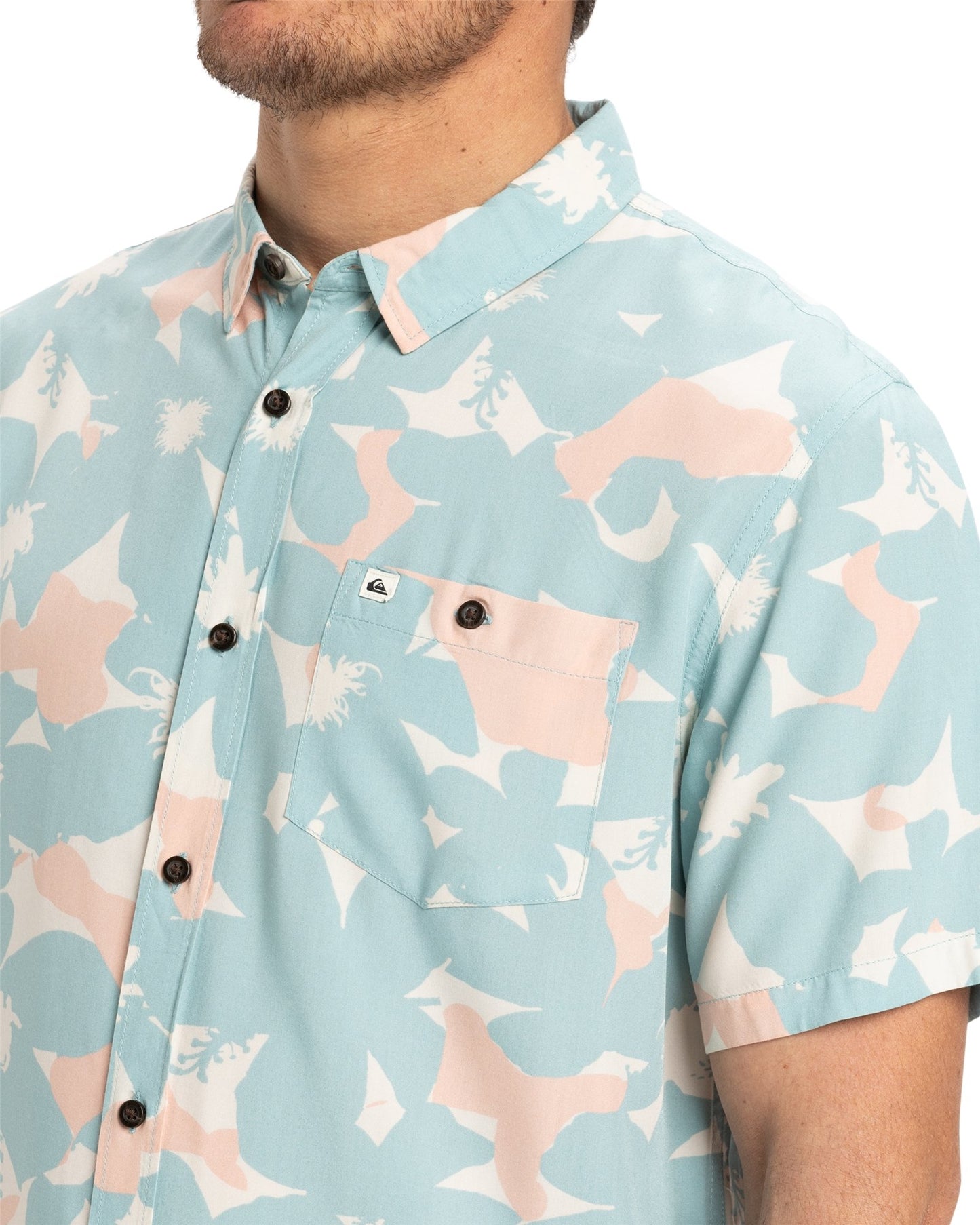 Quiksilver Men's Safe Paradise Shirt