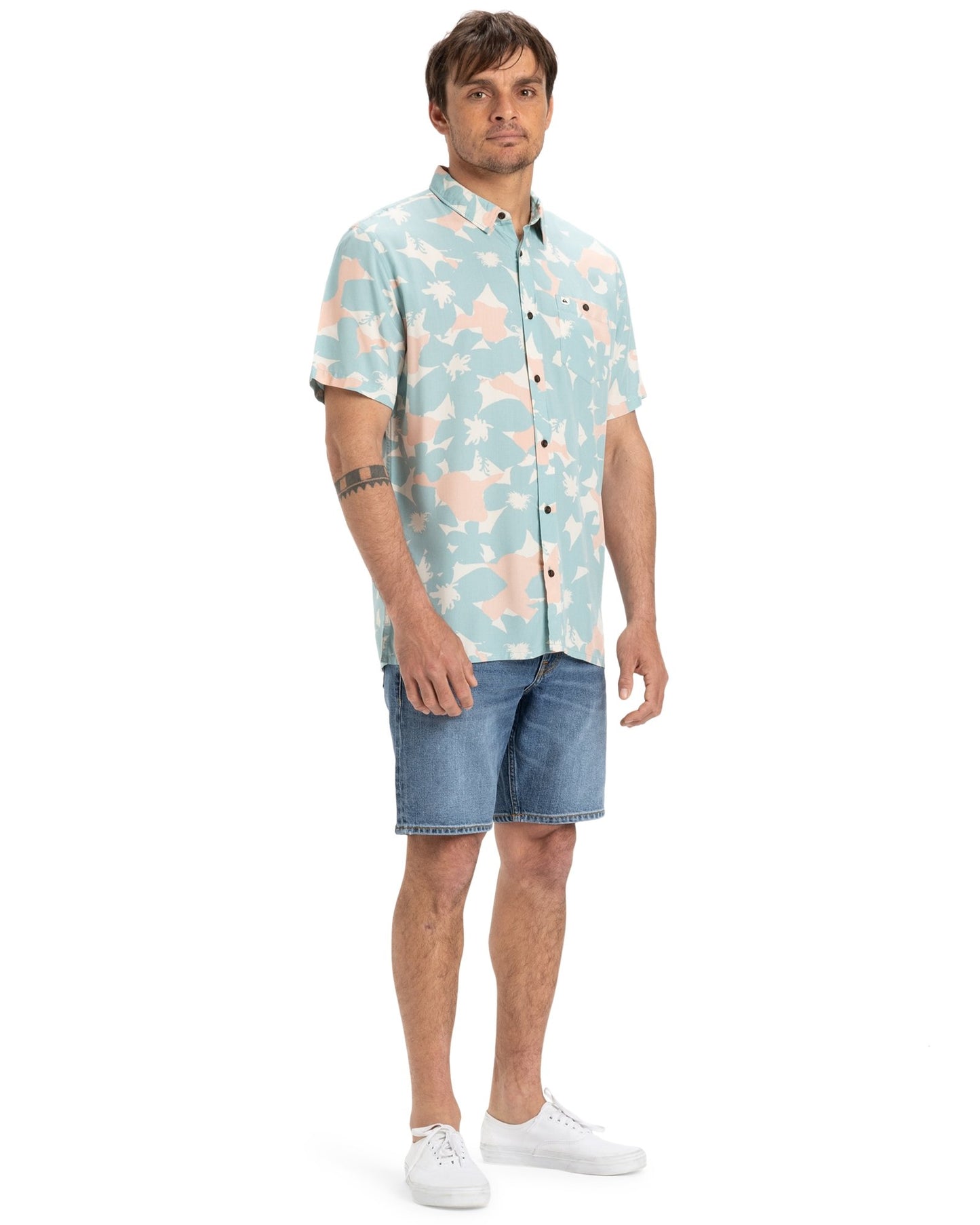 Quiksilver Men's Safe Paradise Shirt