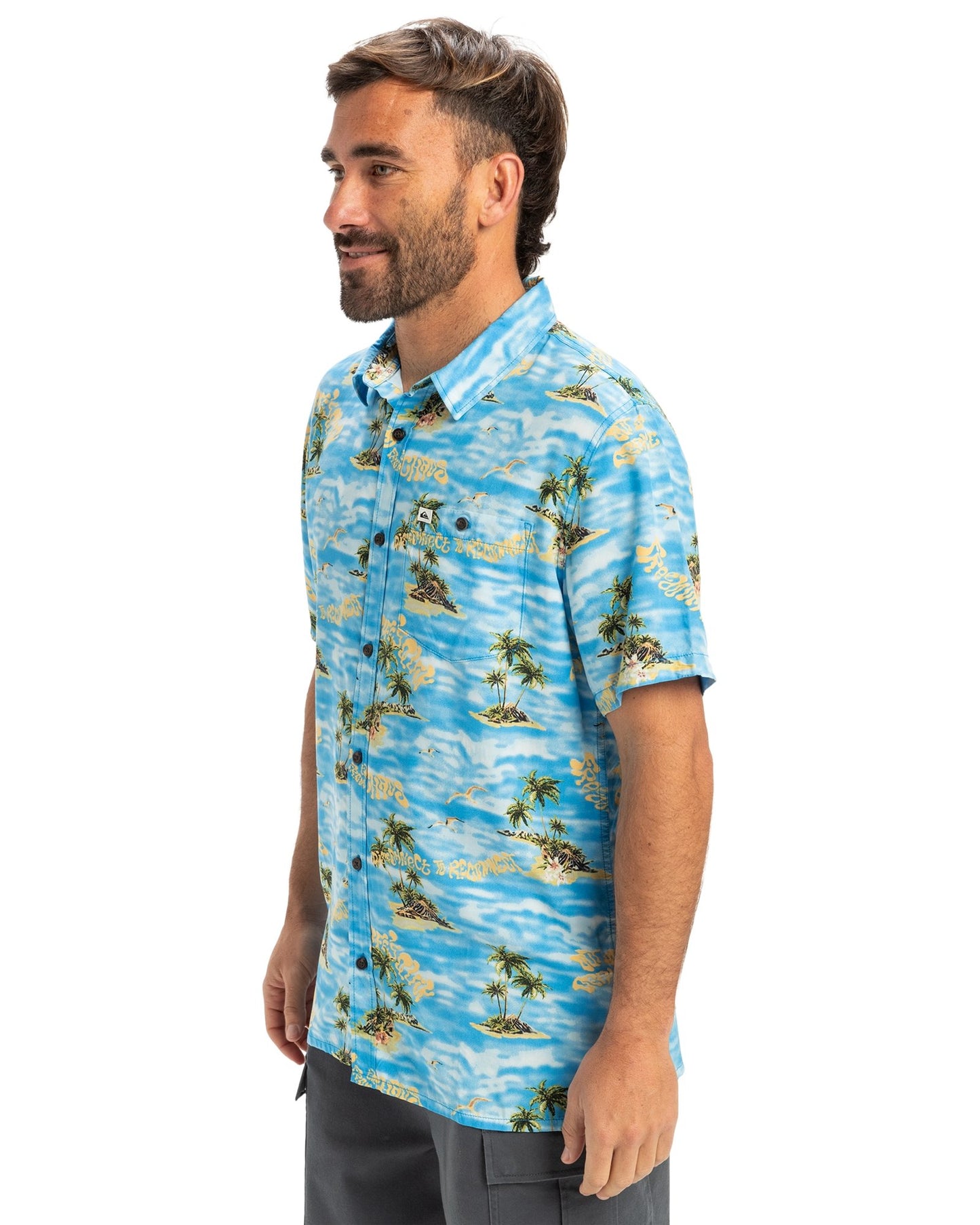 Quiksilver Men's Safe Paradise Shirt