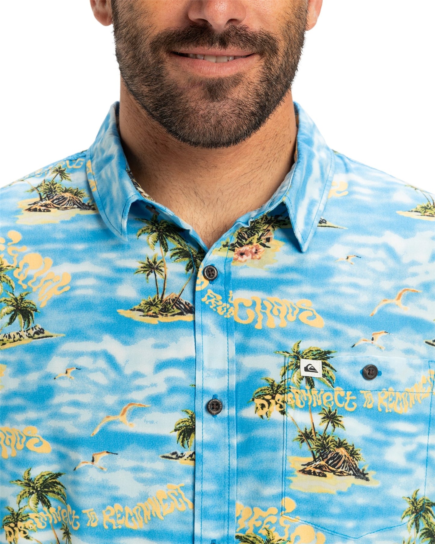 Quiksilver Men's Safe Paradise Shirt