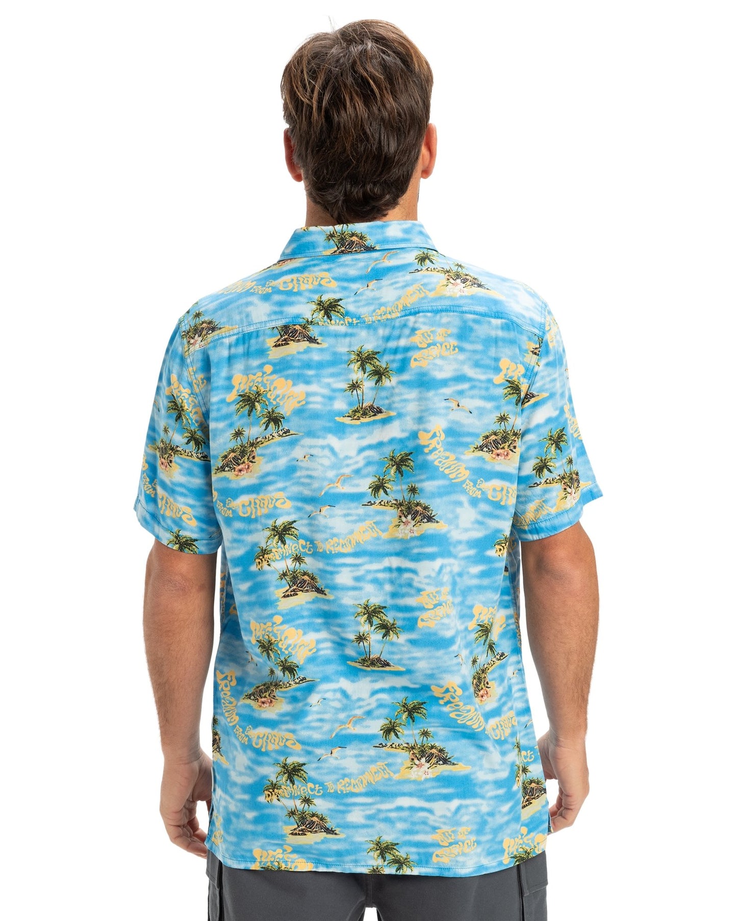 Quiksilver Men's Safe Paradise Shirt