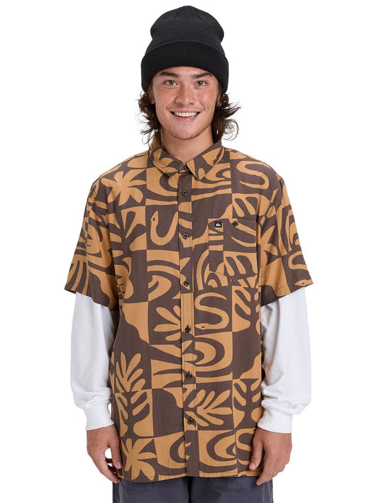 Quiksilver Mens Safe Paradise Shirt