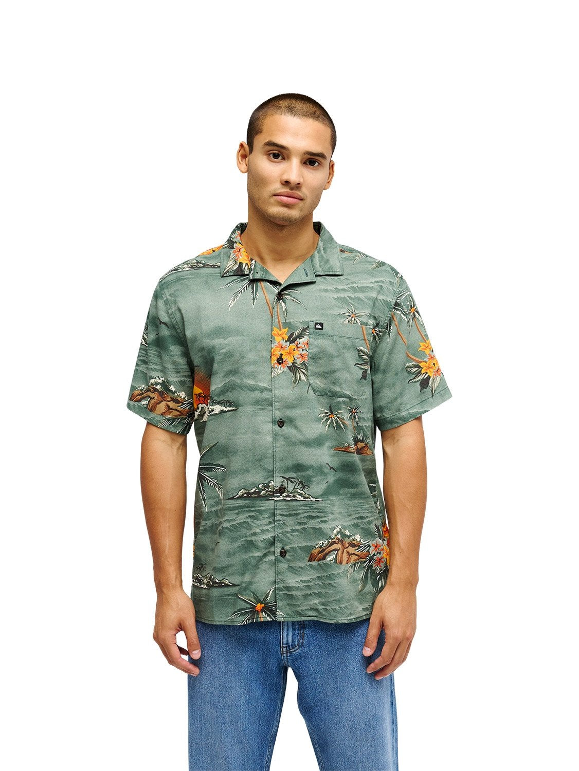 Quiksilver Men's Beach Club Casual Shirt