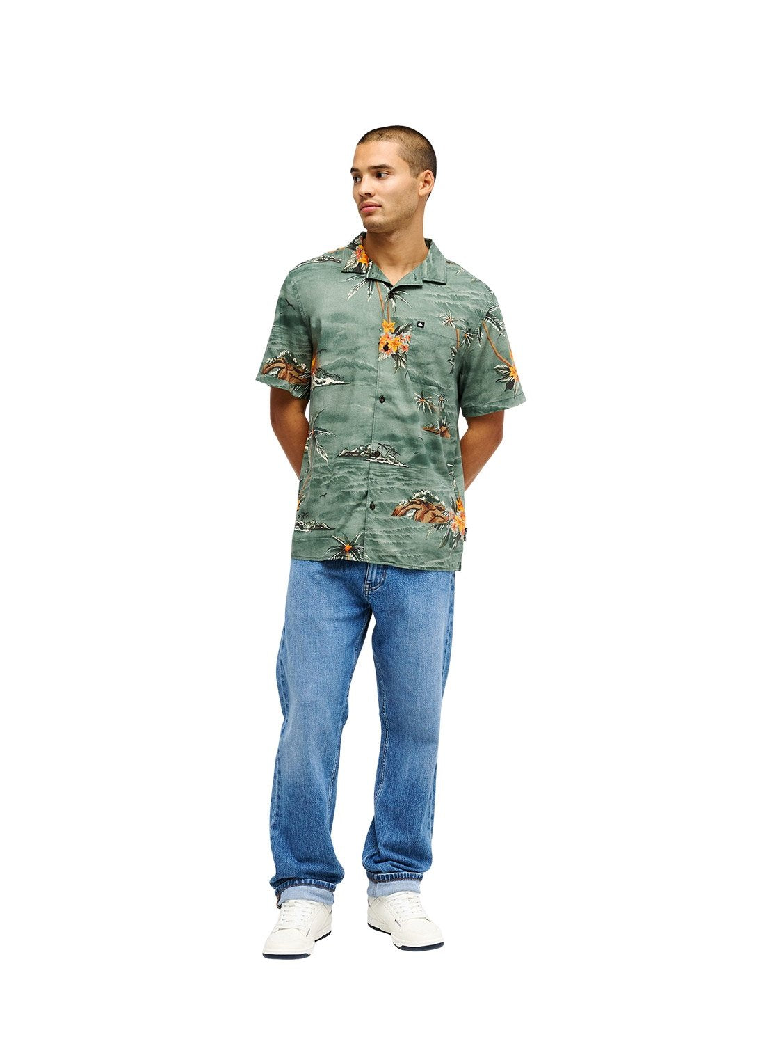 Quiksilver Men's Beach Club Casual Shirt