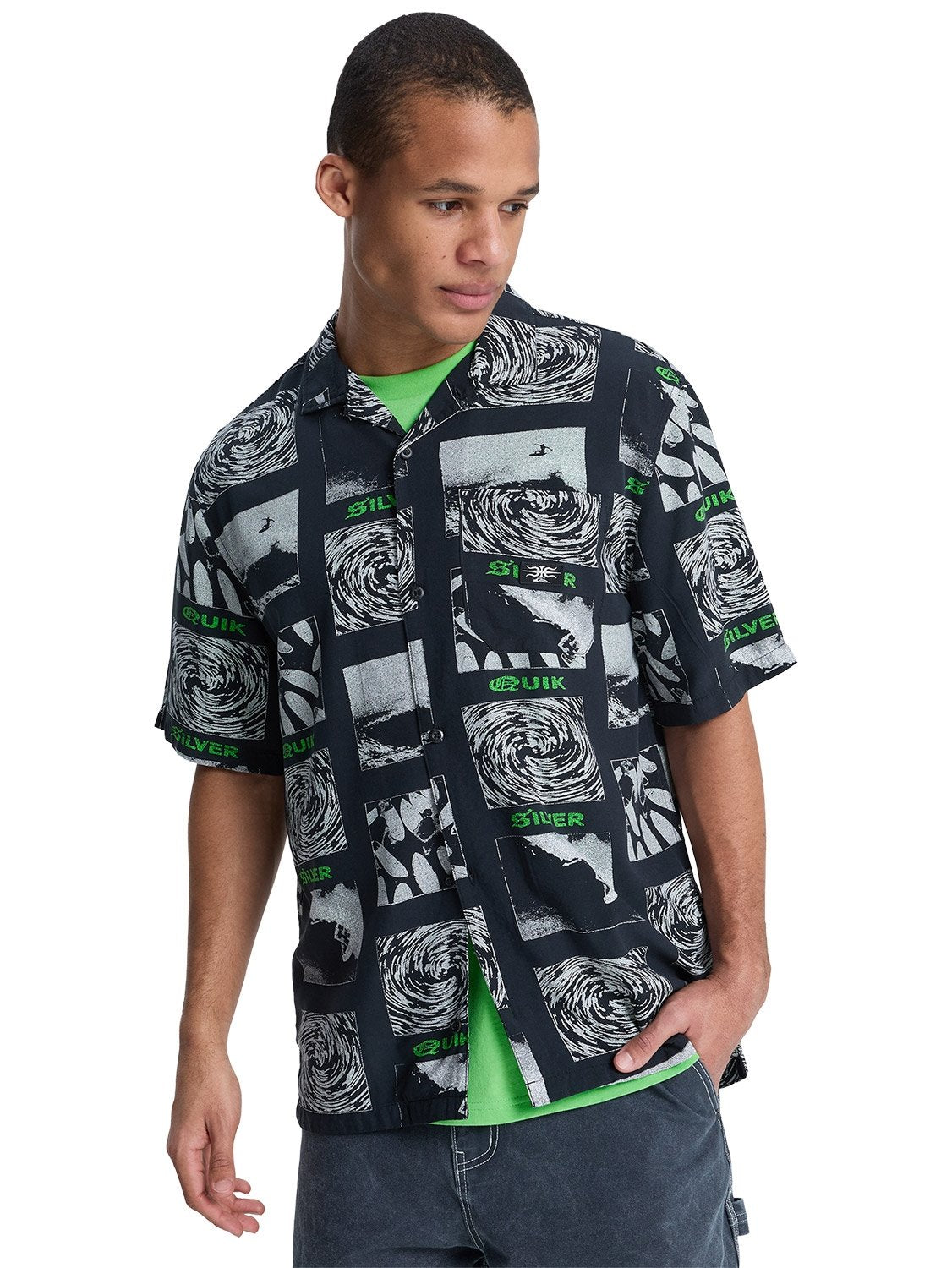 Quiksilver Men's Mercury Tubes Shirt