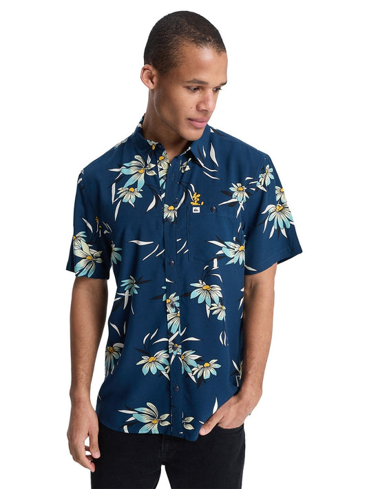 Quiksilver Men's Coastal Floral Shirt