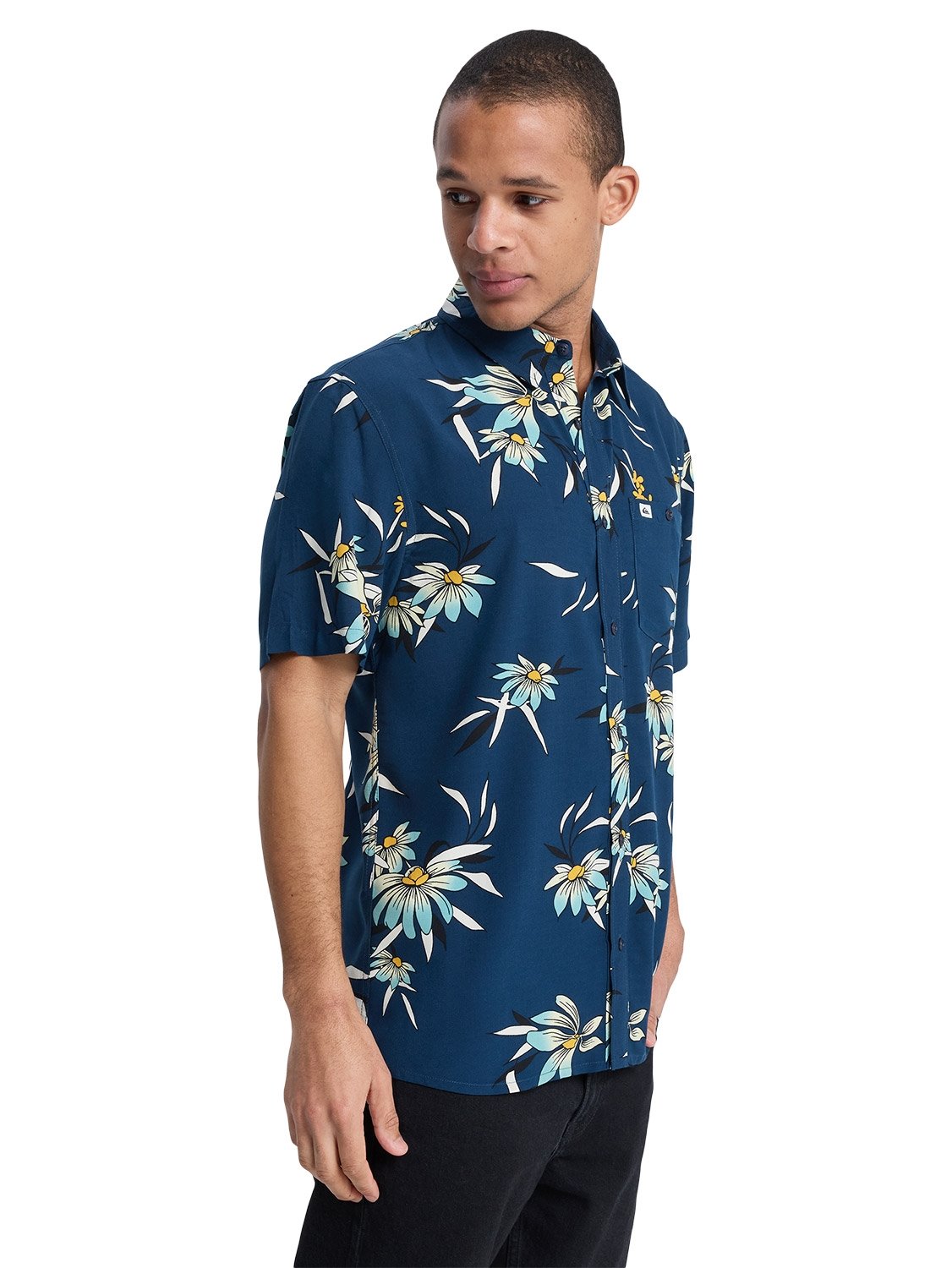 Quiksilver Men's Coastal Floral Shirt