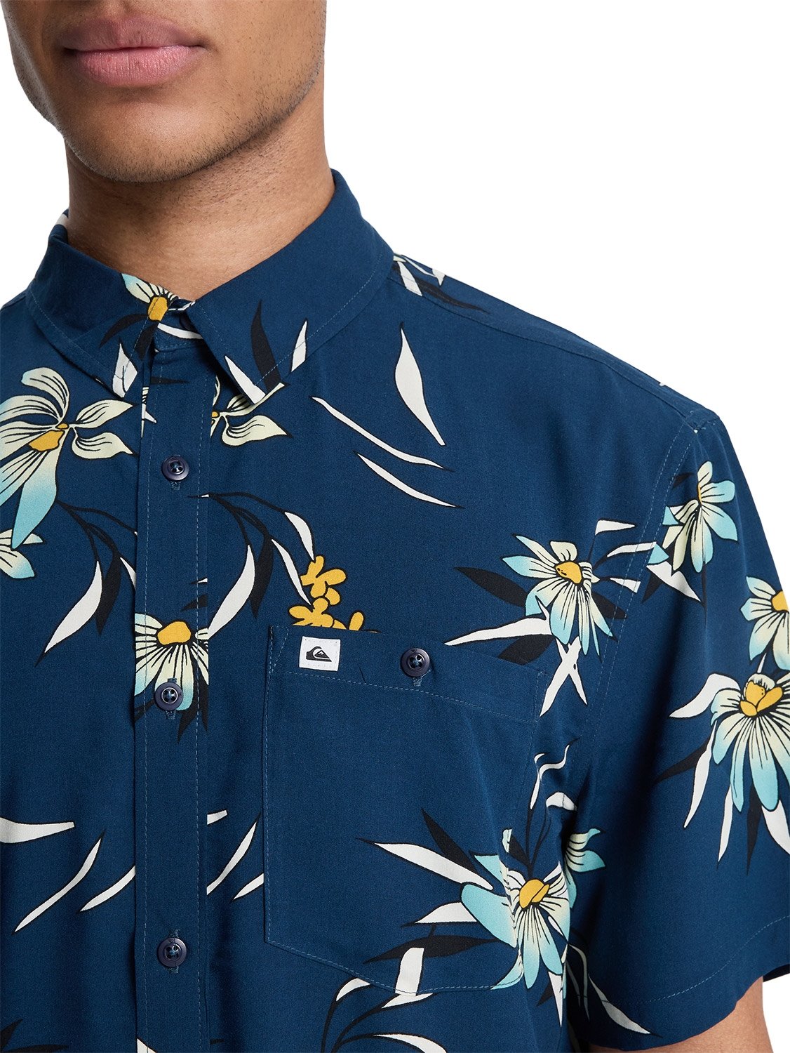Quiksilver Men's Coastal Floral Shirt