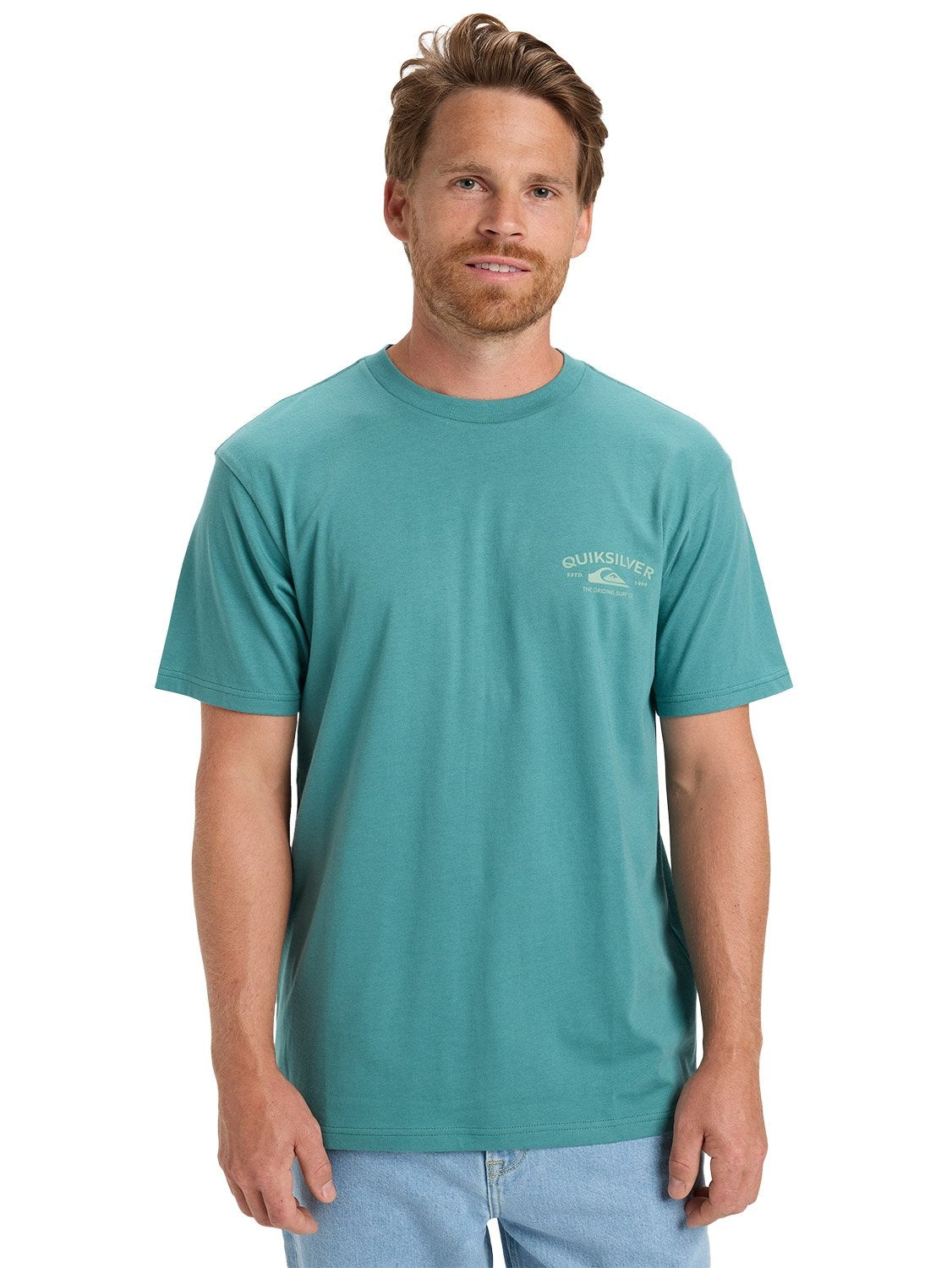 Quiksilver Mens Anchor Lockup T-Shirt