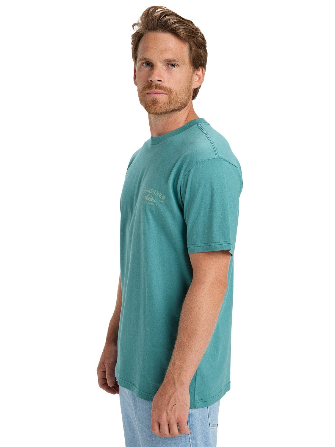 Quiksilver Mens Anchor Lockup T-Shirt