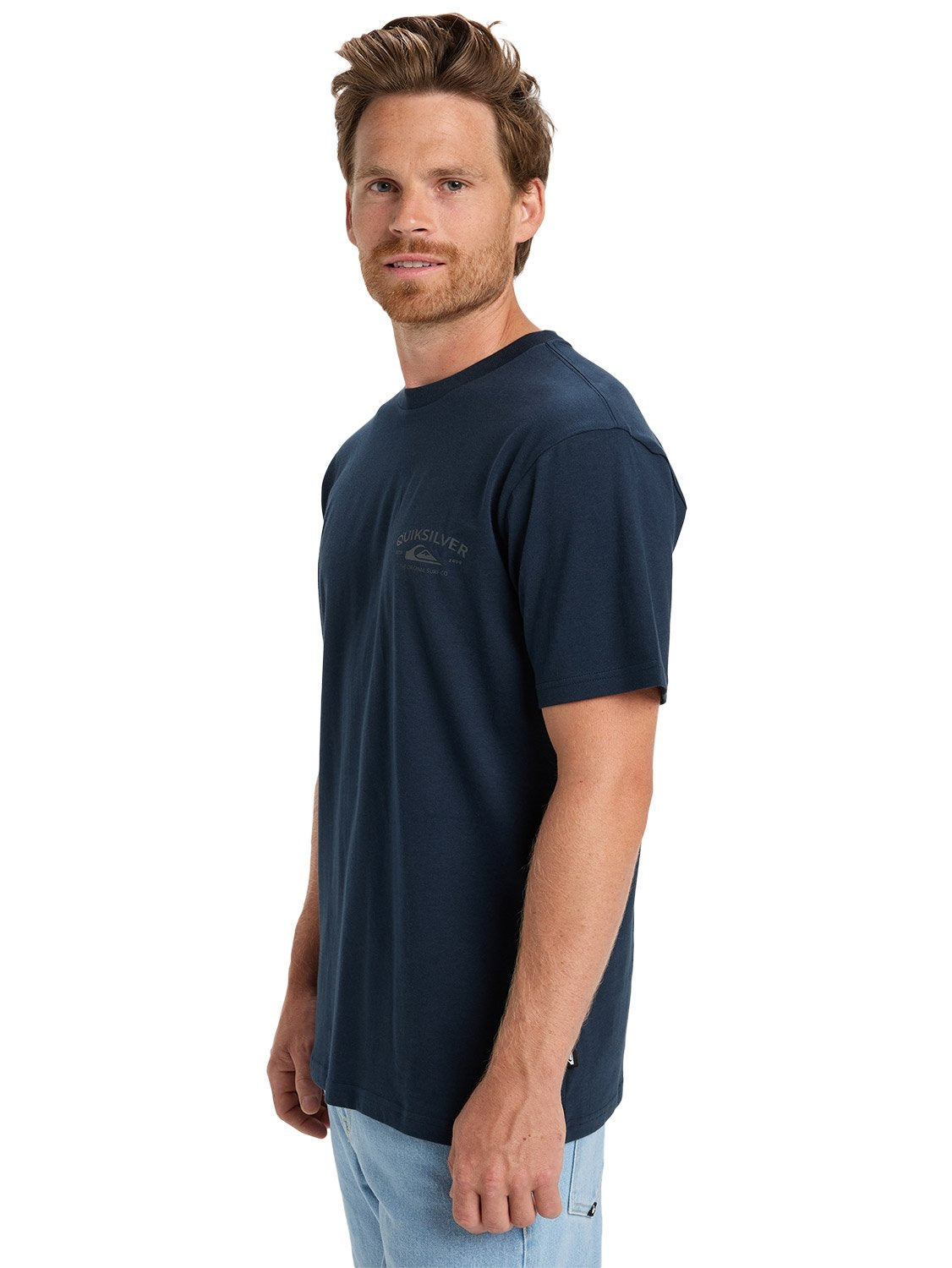 Quiksilver Mens Anchor Lockup T-Shirt