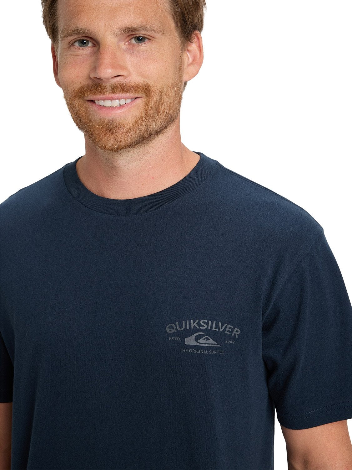 Quiksilver Mens Anchor Lockup T-Shirt