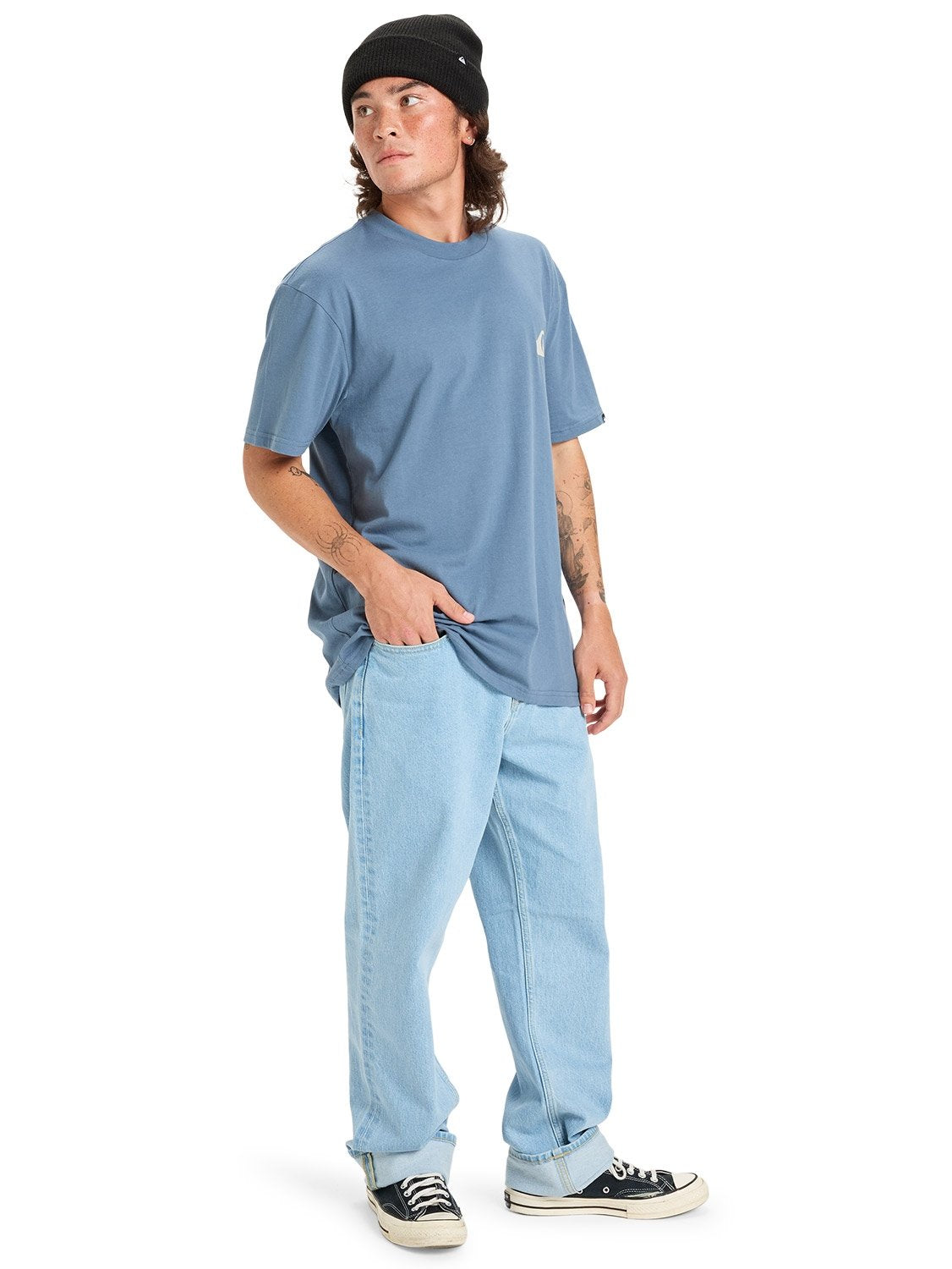 Quiksilver Mens Mini Logo T-Shirt