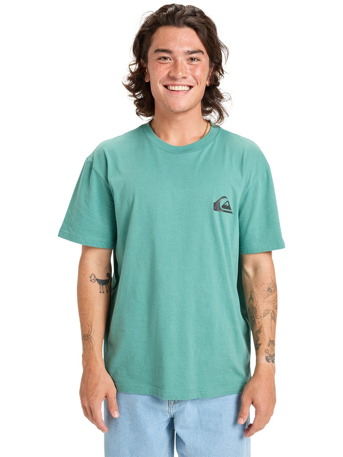 Quiksilver Mens Mini Logo T-Shirt