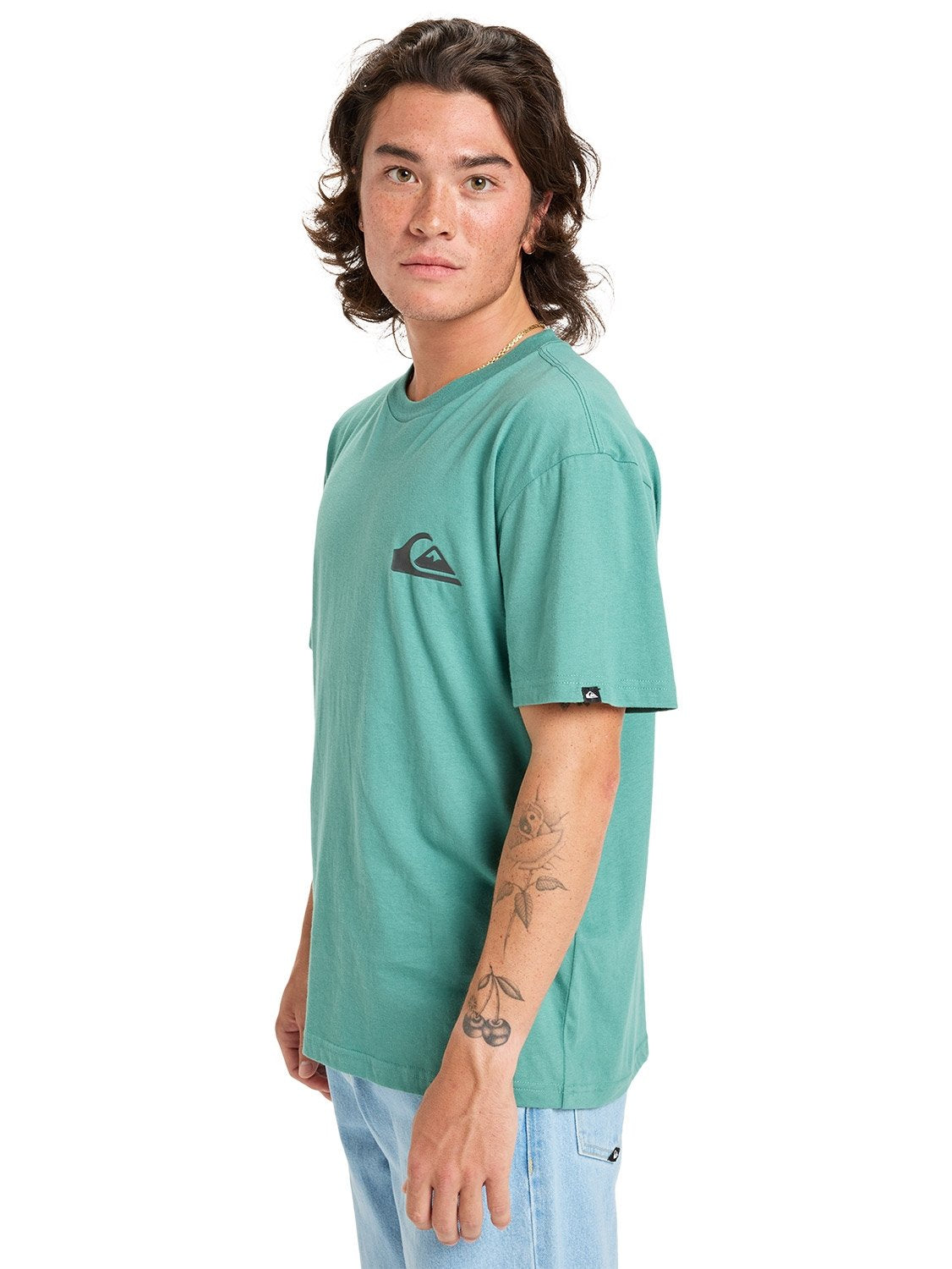 Quiksilver Mens Mini Logo T-Shirt