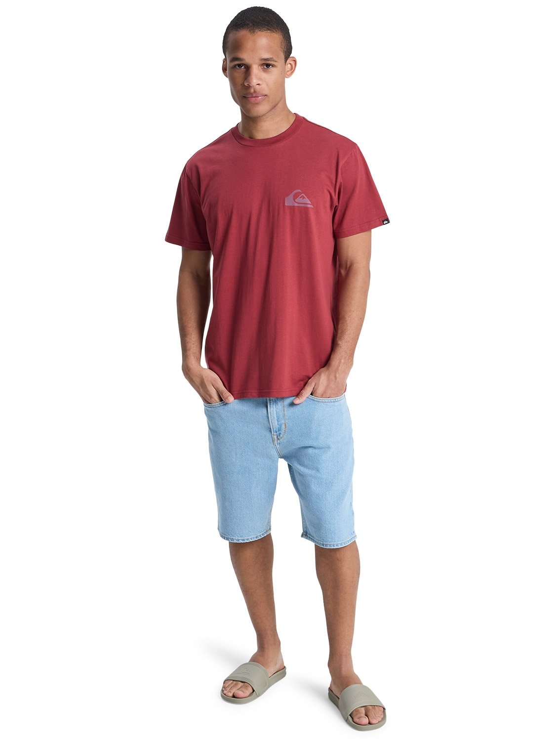 Quiksilver Men's EV Mini Logo T-Shirt