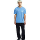 Quiksilver Men's Neon Blue T-Shirt